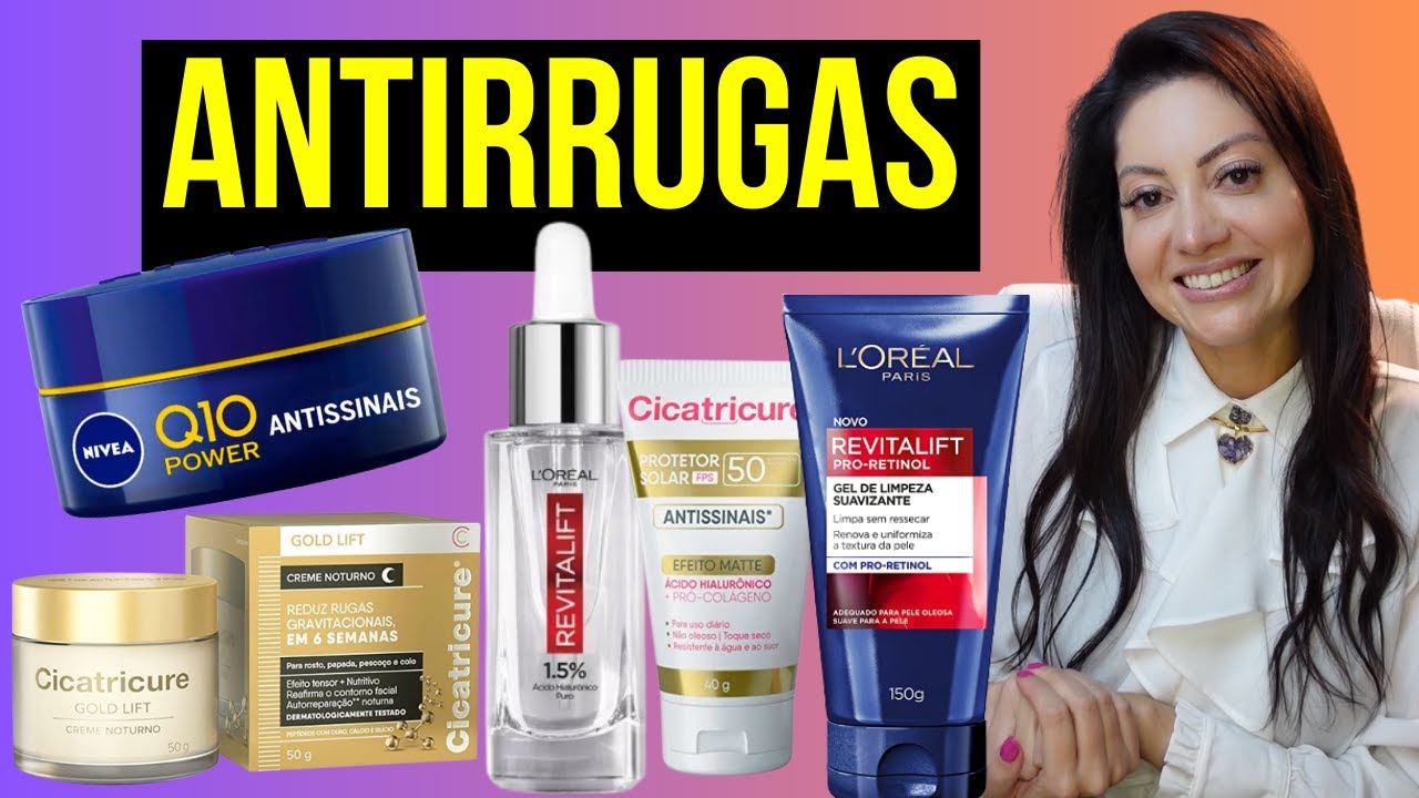 Análise Especializada: As Melhores Opções de Antirrugas de Farmácia | Dra. Greice Moraes
