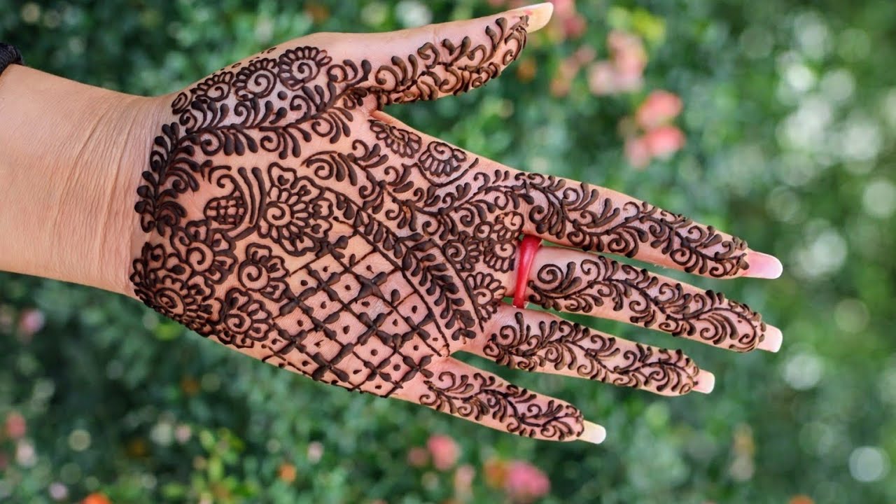 Full Hand Arabic Mehndi Design 😍 | Latest Bridal Mehndi 2025 | Easy & Beautiful Henna#viral #henna 