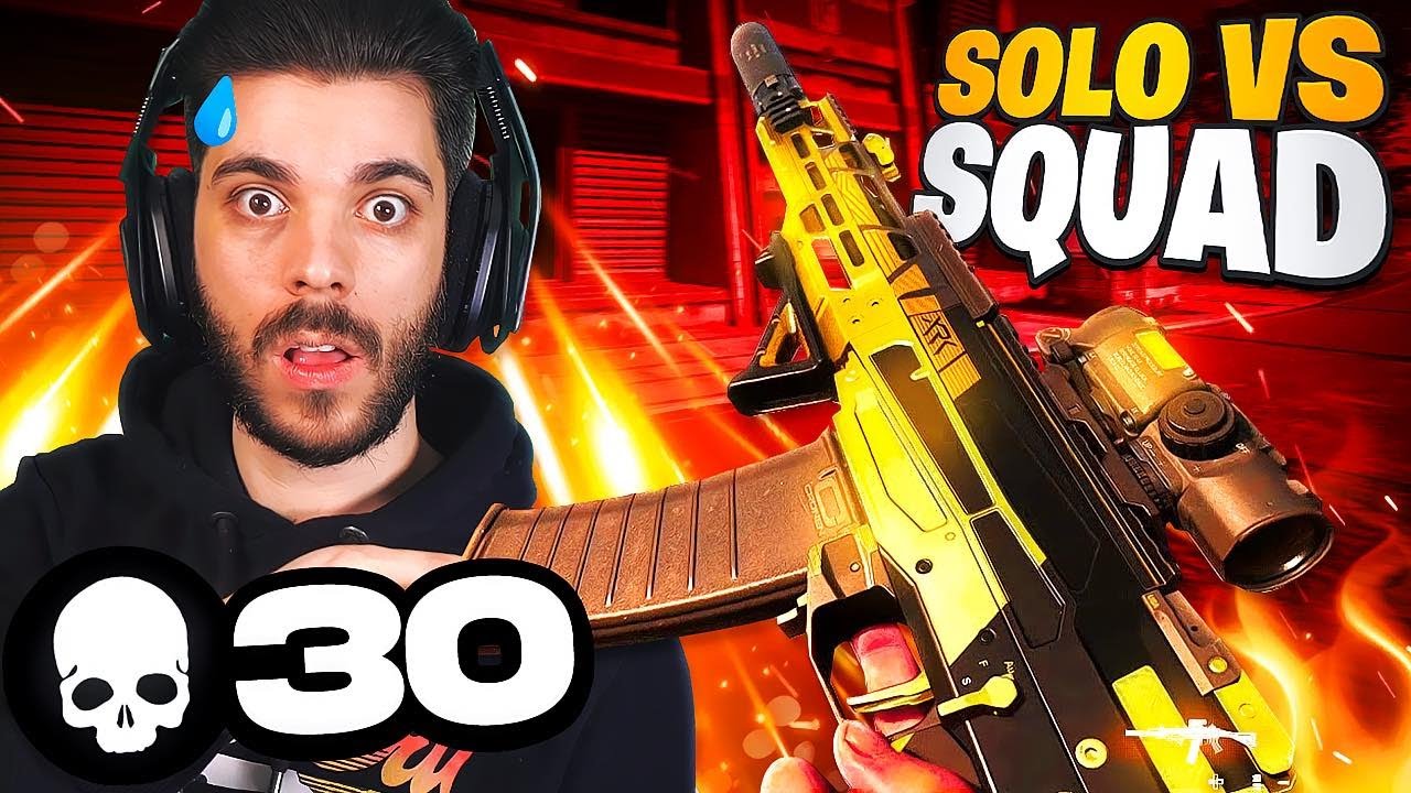 30 KILLS EN SOLO VS SQUAD SUR REBIRTH ? JE SUIS EN SUEUR ... ( WARZONE )