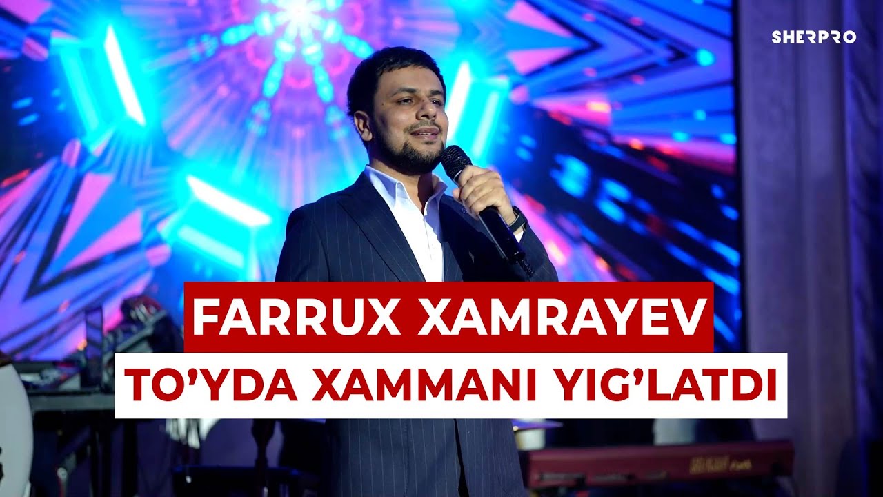 Farrux Xamrayev to'yda xammani yig'latdi