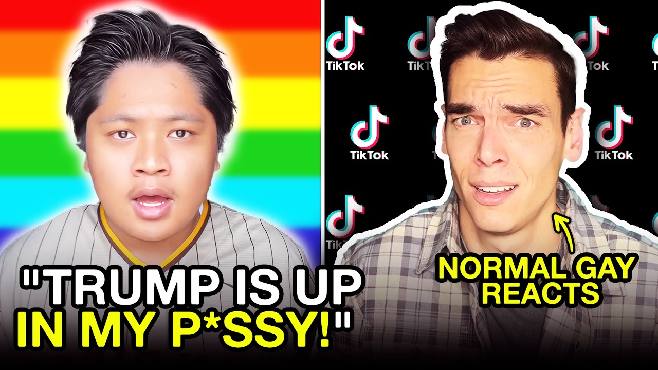normal gay guy reacts to INSANE woke LGBTQ TikToks (they're losing it!)