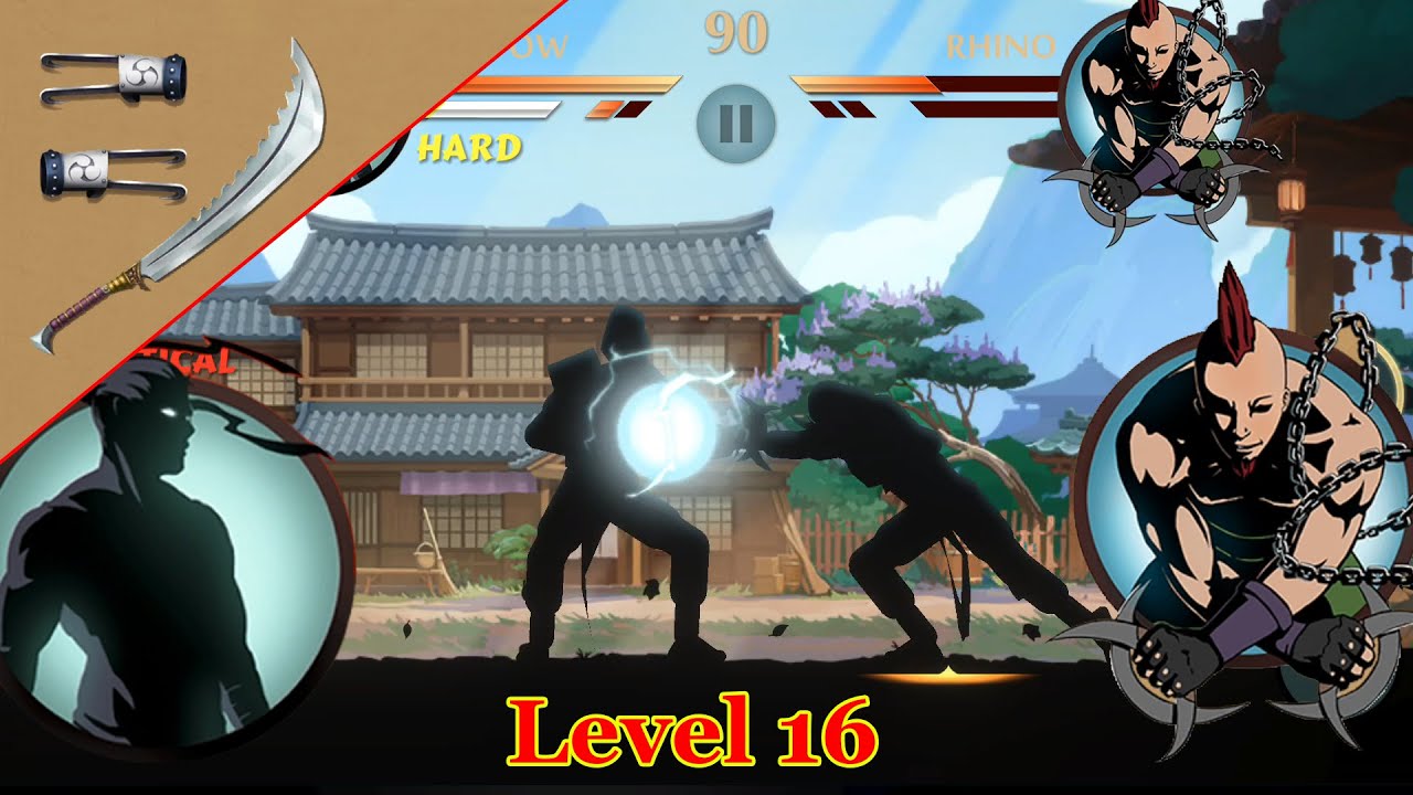 Shadow Fight 2 Special Edition Gameplay Walkthrough || Level 16