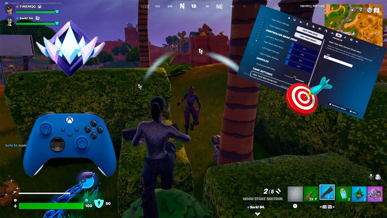 *NEW* BEST Controller Settings For Fortnite Reload 
