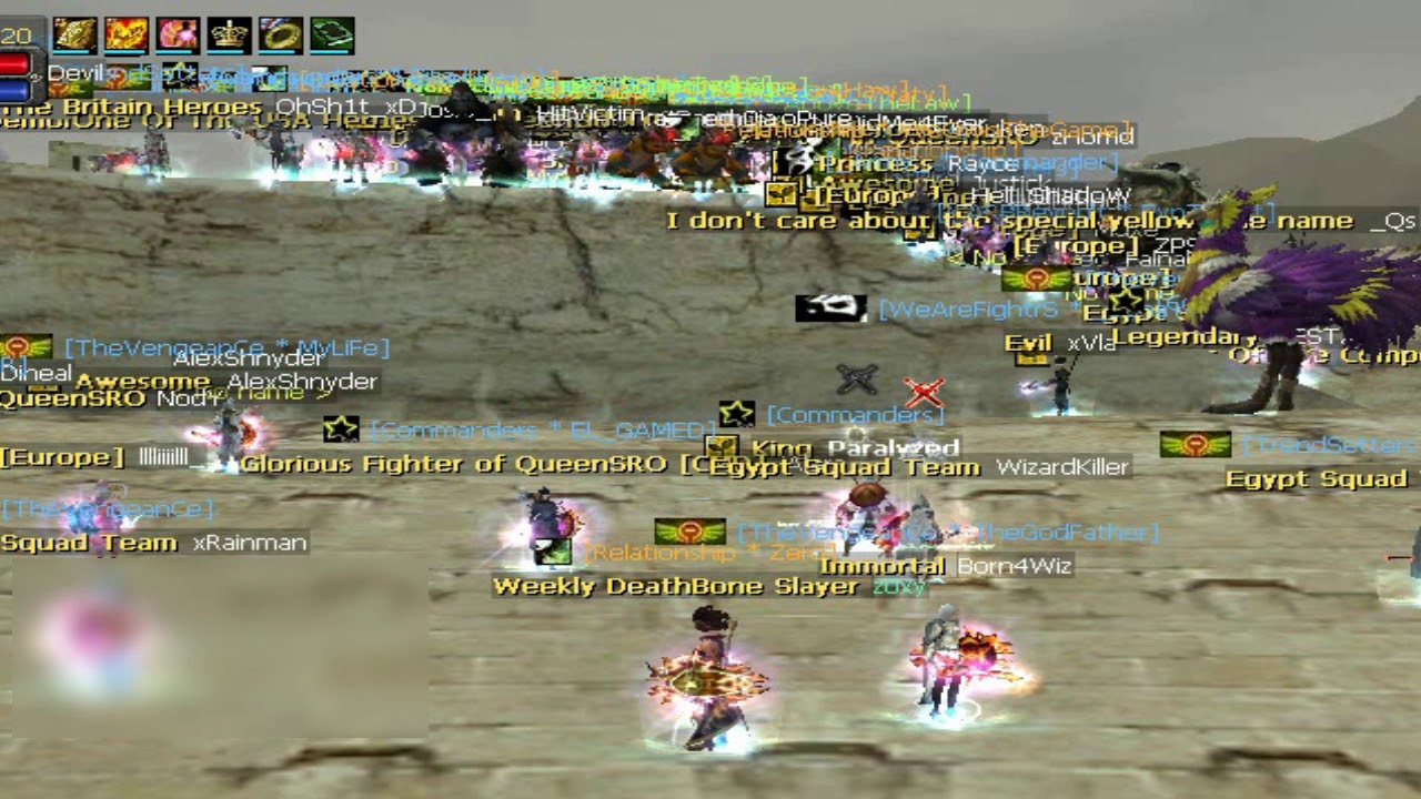 QueenSro Fun pvp Paralyzed Vs WizardKiller 5-2 On 3 Wep