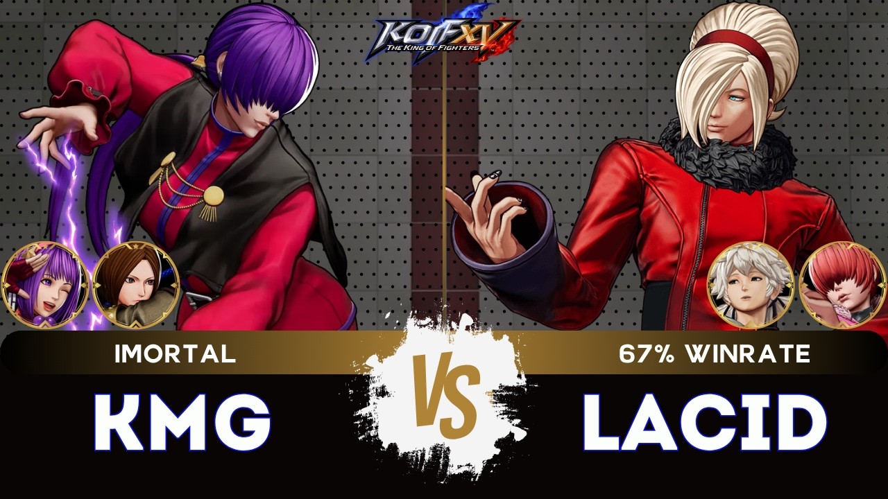 KOF XV ▰ KMG (Whip/Athena/O.Shermie) 🆚 LACID (Meitekun/Shermie/Ash) 🎞️Replay Match - 3/26