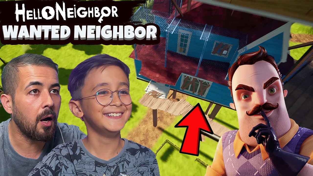 ÇATIDAKİ GİZLİ EV!😮 | WANTED NEIGHBOR MOD 2. BÖLÜM