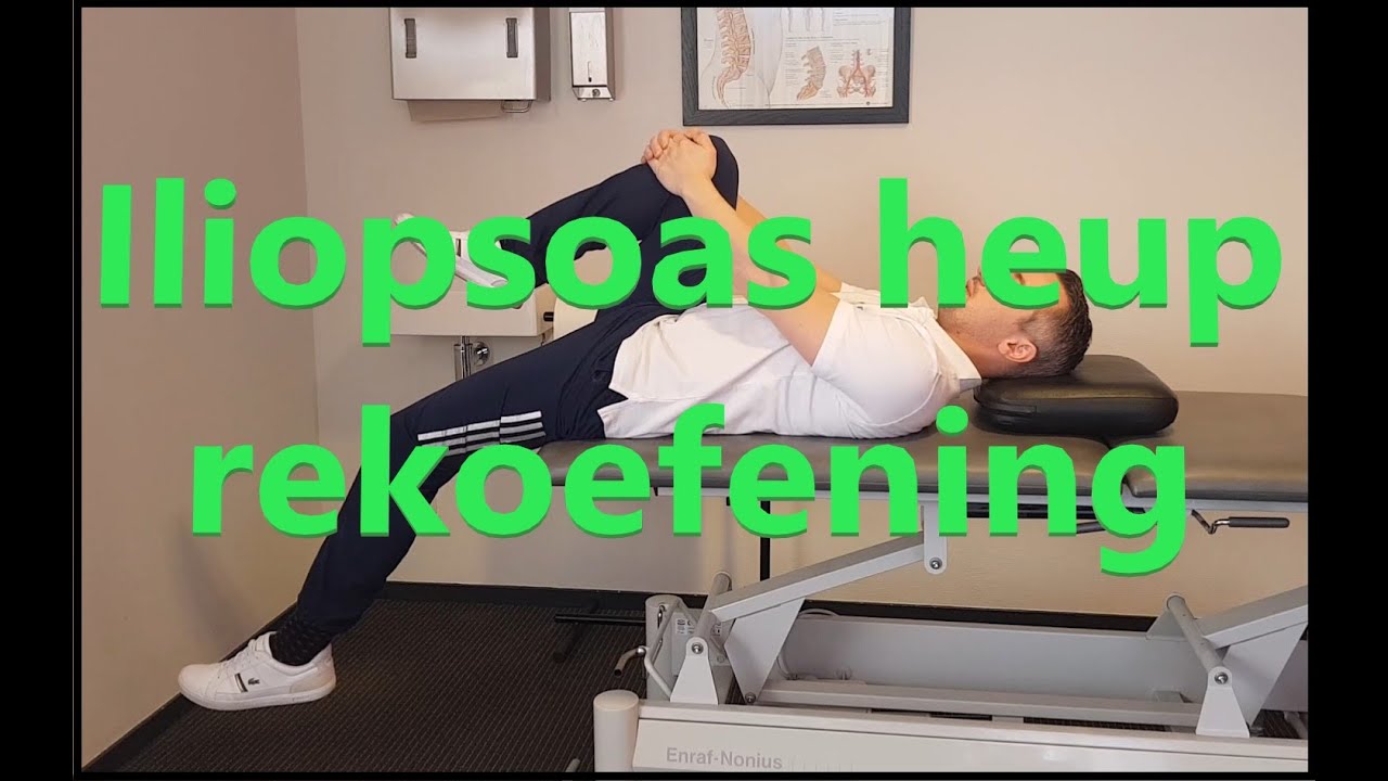 Iliopsoas Heup Rek Oefening tegen Heup, Lies, Bil en Rug Pijn
