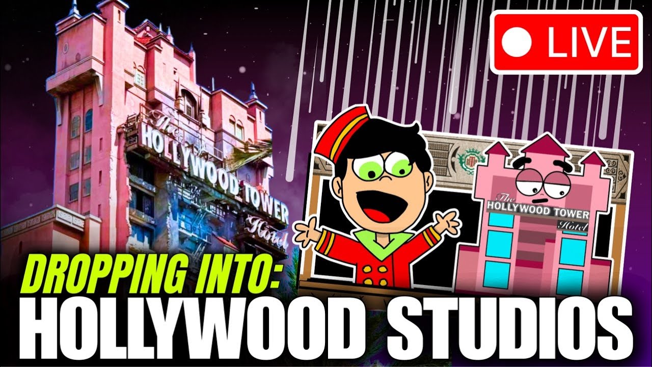 LIVE at Hollywood Studios! Tower of Terror, Fantasmic!, Galaxy’s Edge & Toy Story Land Walkthrough
