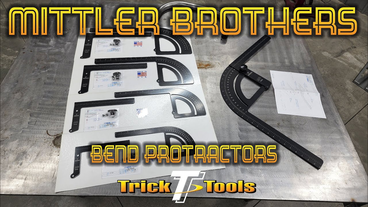 Mittler Brothers Bend Protractors - Trick-Tools.com