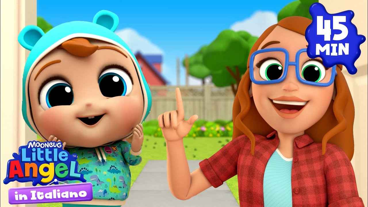 La ricreazione a scuola | Little Angel Italiano | Cartoni Animati con Gianni Piccino