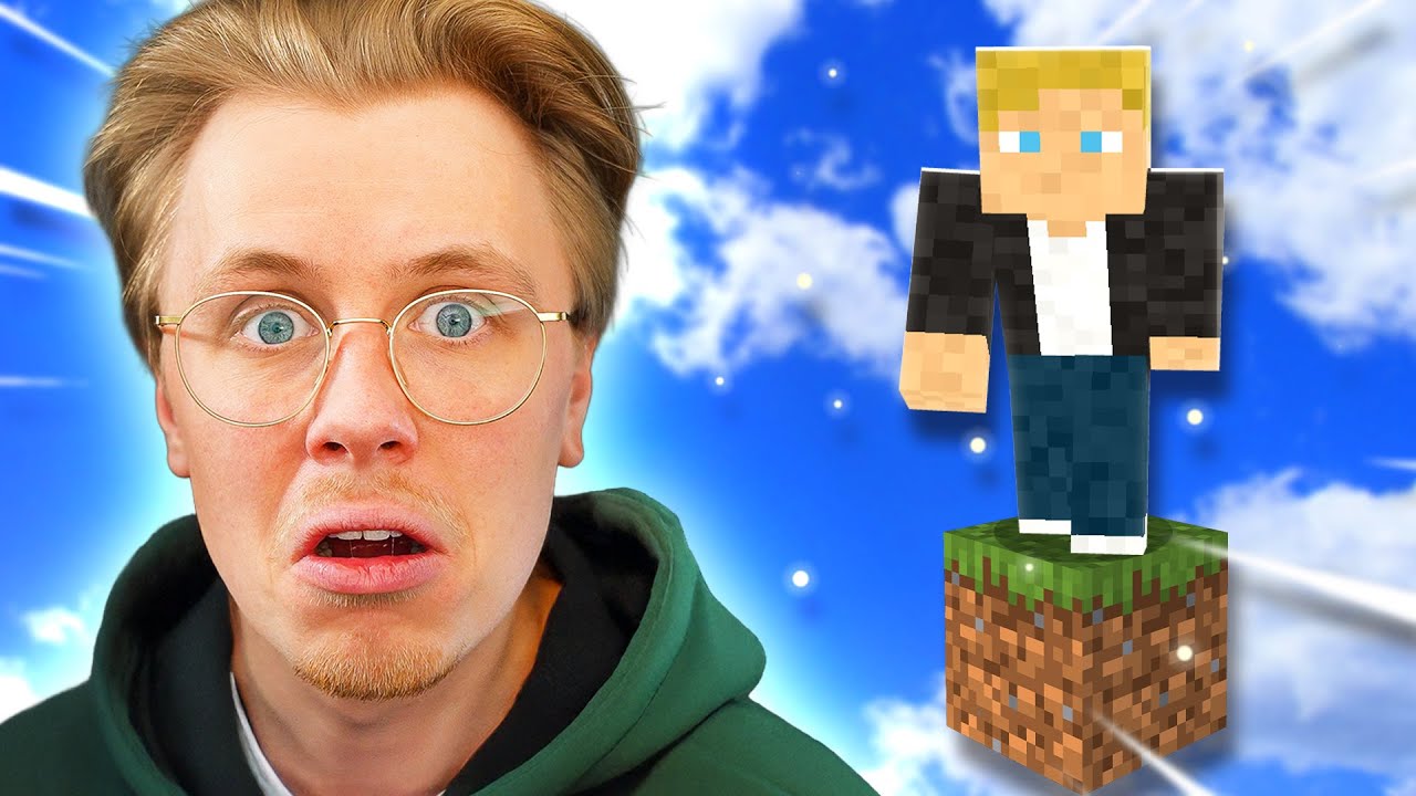 KAN JAG ÖVERLEVA PÅ ETT BLOCK I MINECRAFT?