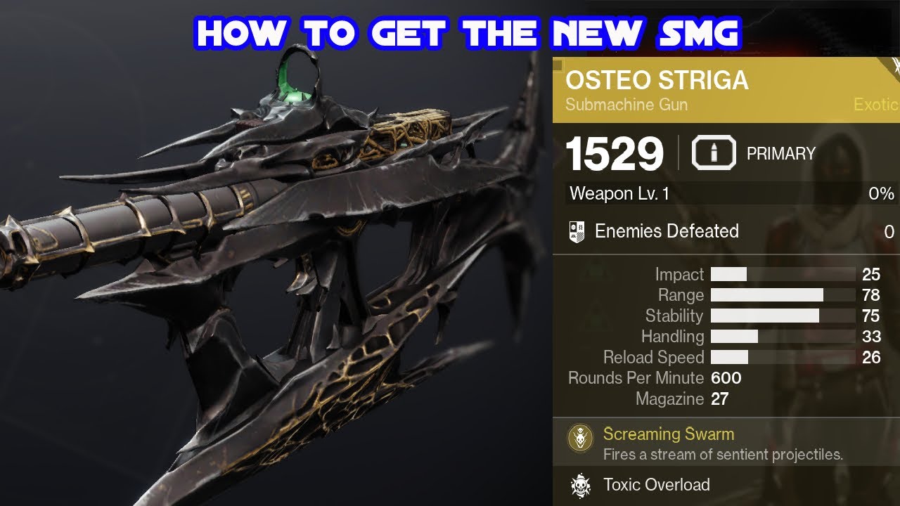 How to get NEW EXOTIC SMG