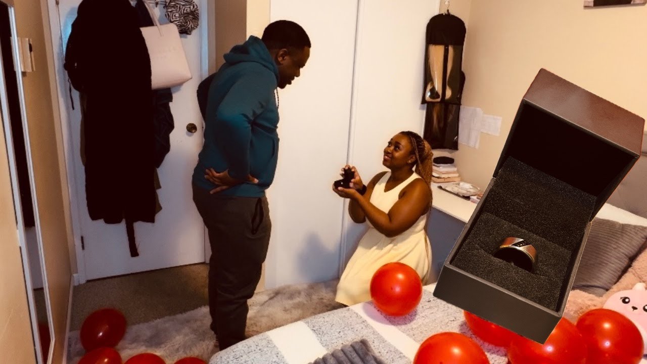 Proposing my Boyfriend To See His Reaction *Prank *Hilarious* #couples #canada