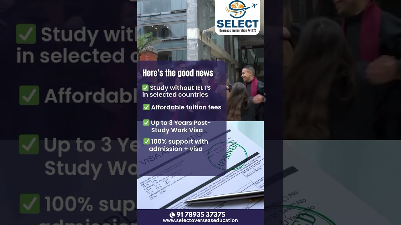 🎓 Study in Europe &ndash; Without IELTS!