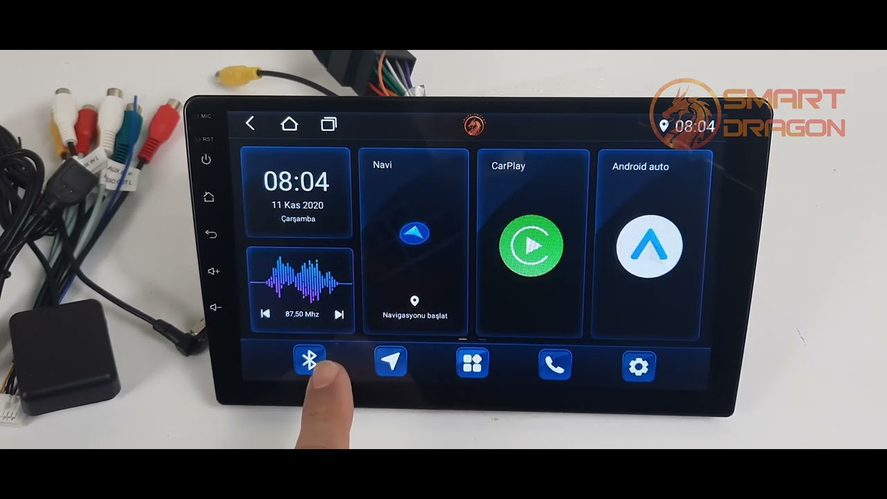 Smart Dragon 4 gb Multimedya Kurulumu Kamera ve Carplay Bağlantısı