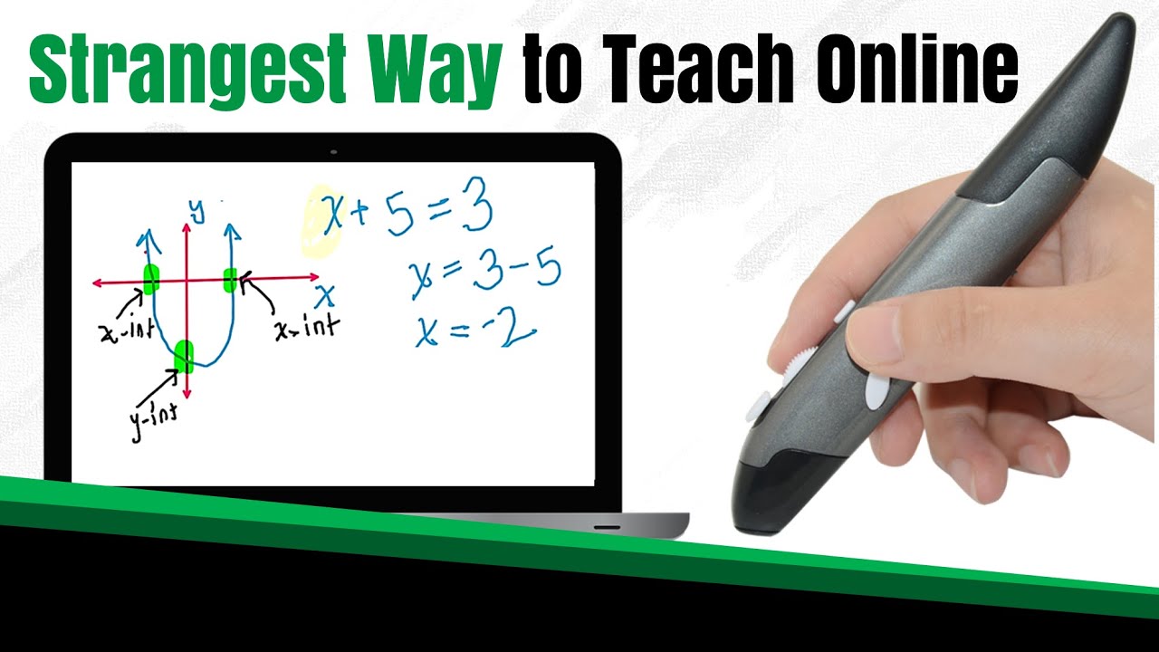 Teaching Online with a Pen Mouse - Lychee Pen Mouse Review