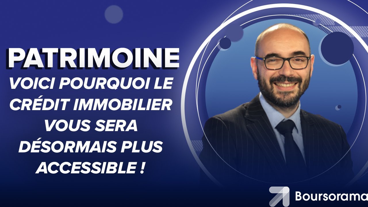 Taux d'usure: voici pourquoi le crédit immobilier vous sera désormais plus accessible !