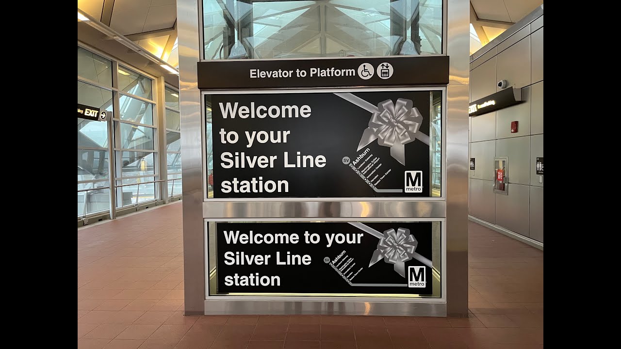 GRAND OPENING of the the Silver Line Extension to Dulles Airport and Ashburn (Loudoun County)