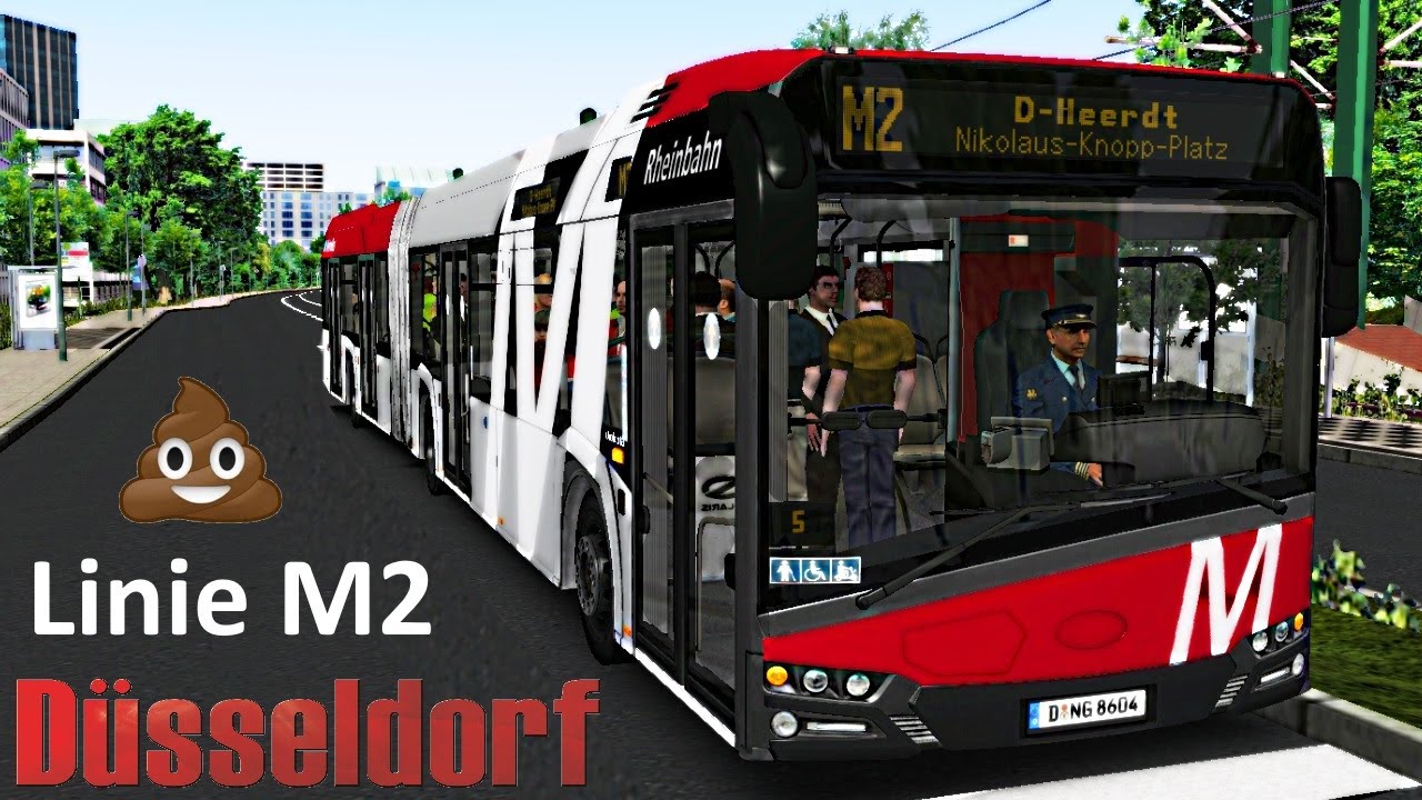 OMSI 2 [60 FPS] - DLC M2 DÜSSELDORF - Au weia! - Let's Play Omsi 2 [
