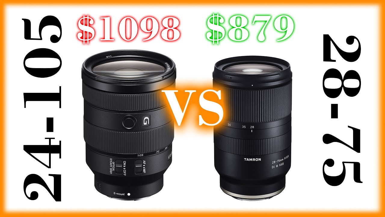 Sony 24-105mm F4 против Tamron 28-75mm F2.8 — какой из них лучше для вас?