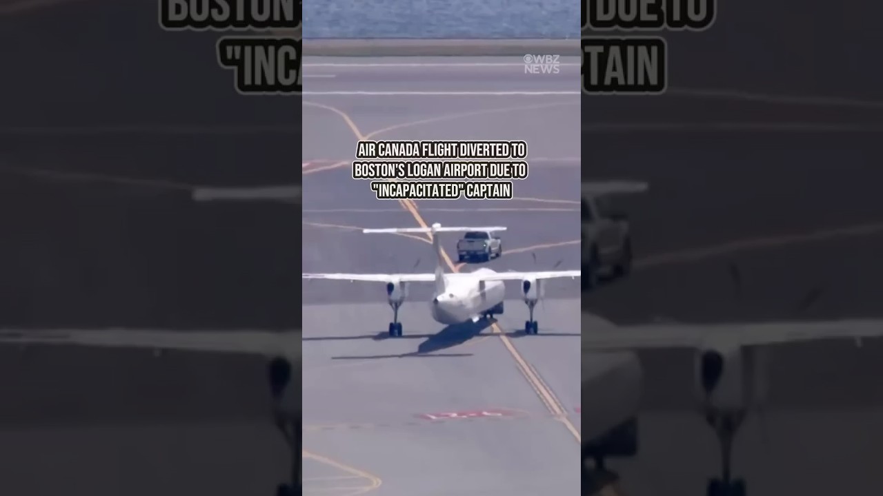 Air Canada flight diverted to Boston's Logan Airport due to 
