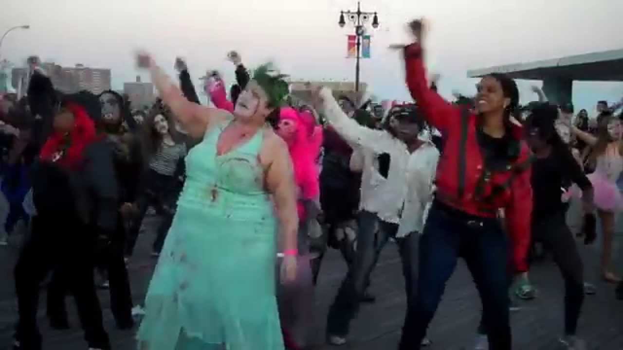 Thrill the World NYC 2014 (Official Event ID:8003) Coney Island, Brooklyn, New York, USA