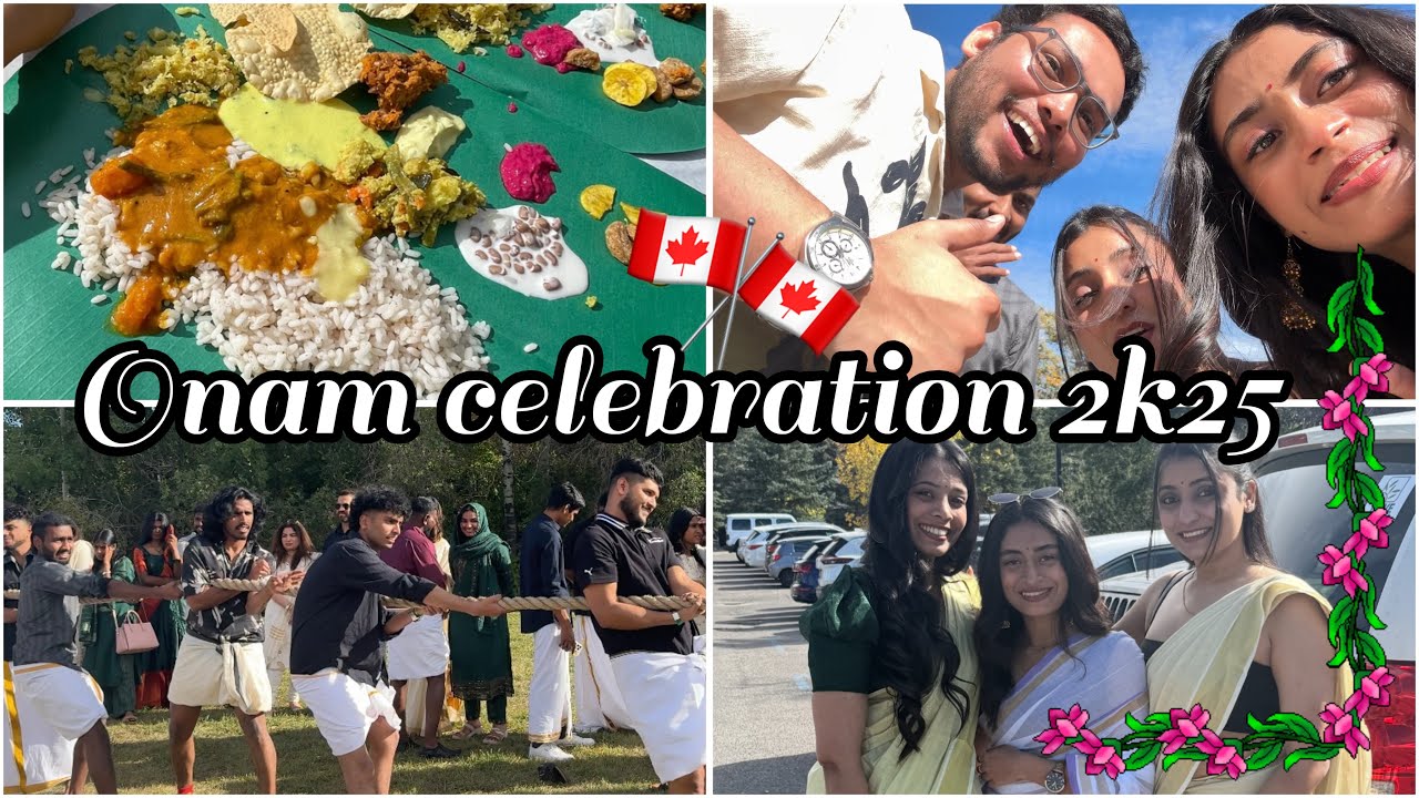 Maha Onam celebration in Calgary Canada 🇨🇦 | 2025 | Experience the culture of Kerala South India 🇮🇳