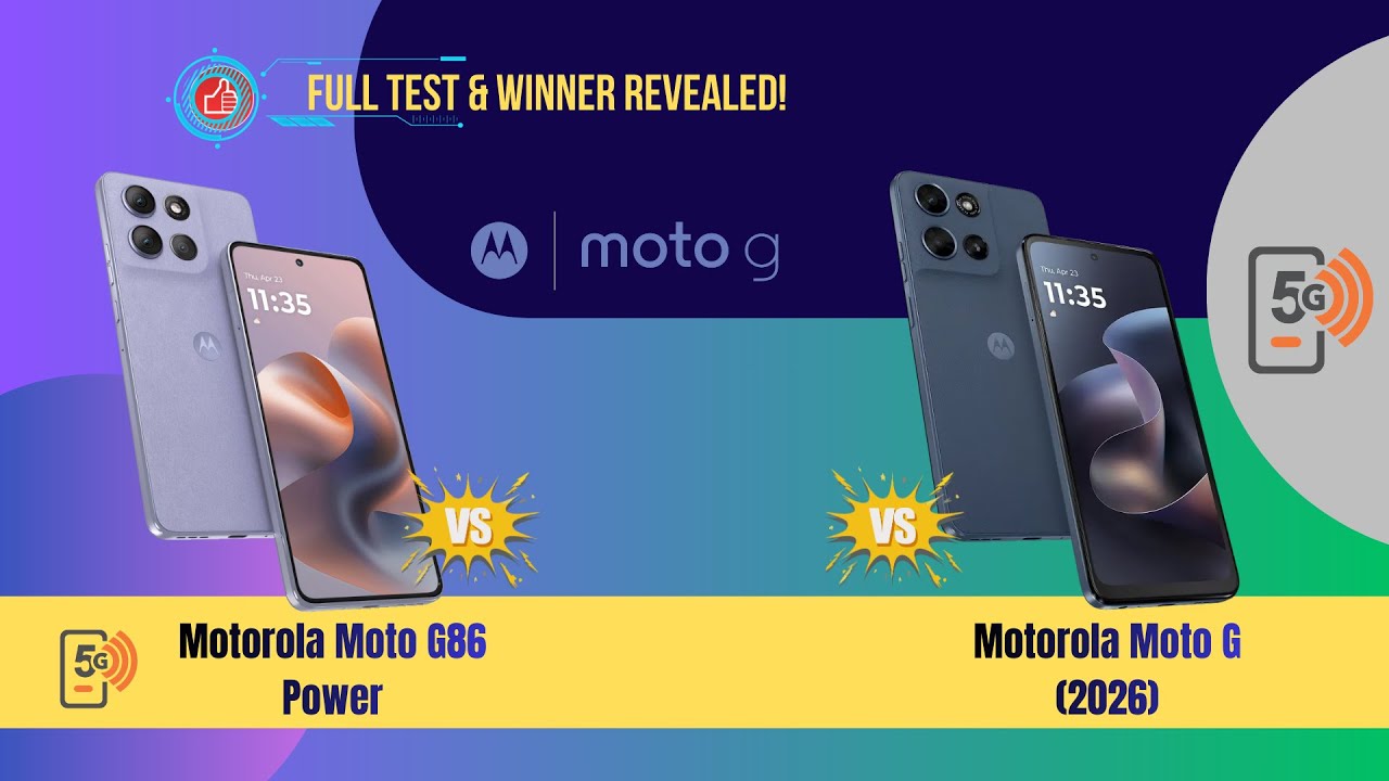 Moto G86 Power 5G vs Moto G 5G (2026): Monster Battery King or Budget Newcomer? | Full Comparison 25