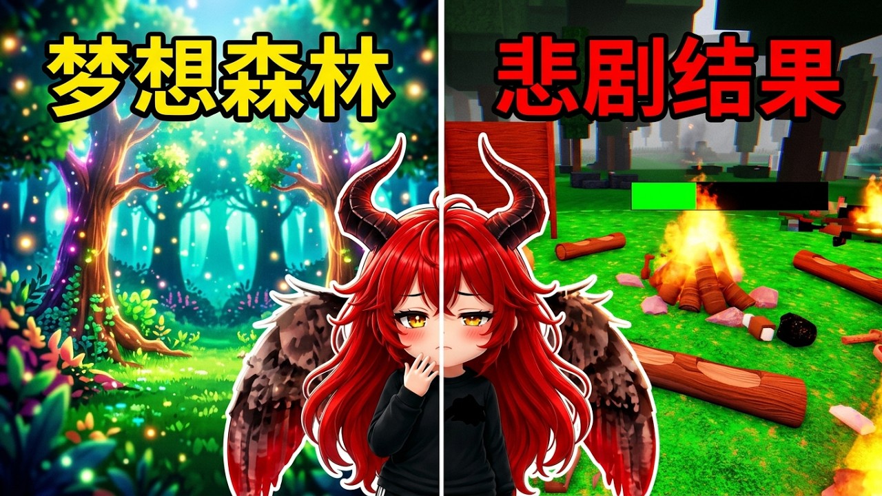 【森林中的99夜】生存300天，打造梦幻远古森林区!!! 🌿