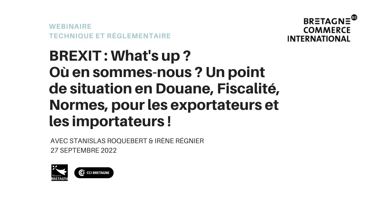 Brexit : Où en sommes-nous ?