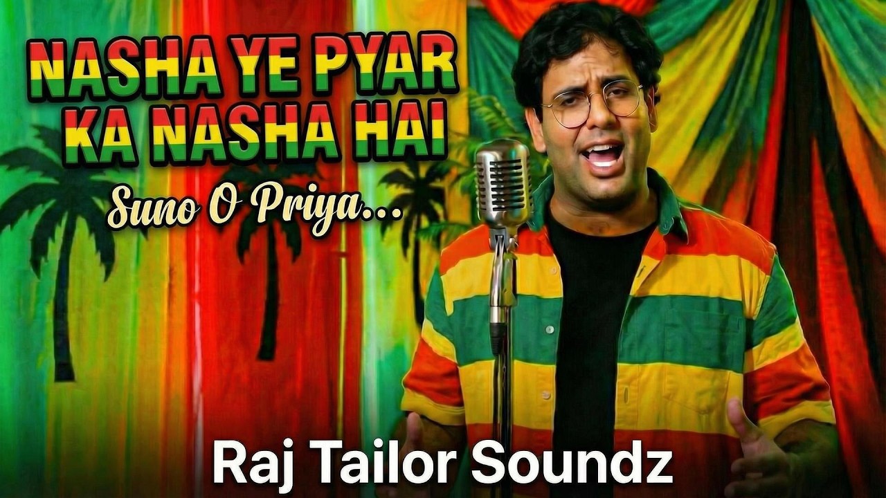 Is this the best Bollywood AI Remix? | Nasha Ye Pyar Ka Nasha Hai Reggae Style