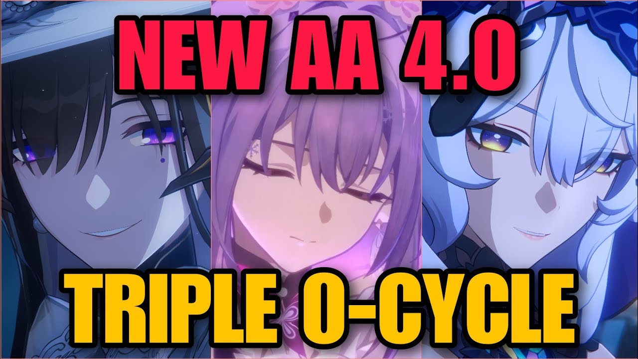 [HSR] [AA 4.0] Triple 0-Cycle Knight Stage | Break & Castorice & DoT team | No Limited Eidolon