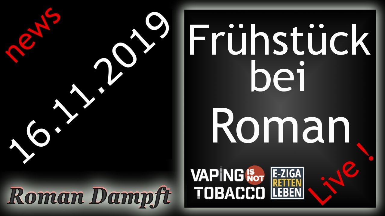 Fr&uuml;hst&uuml;ck bei Roman mit Dampfer News + Videos 16.11.2019 Full HD