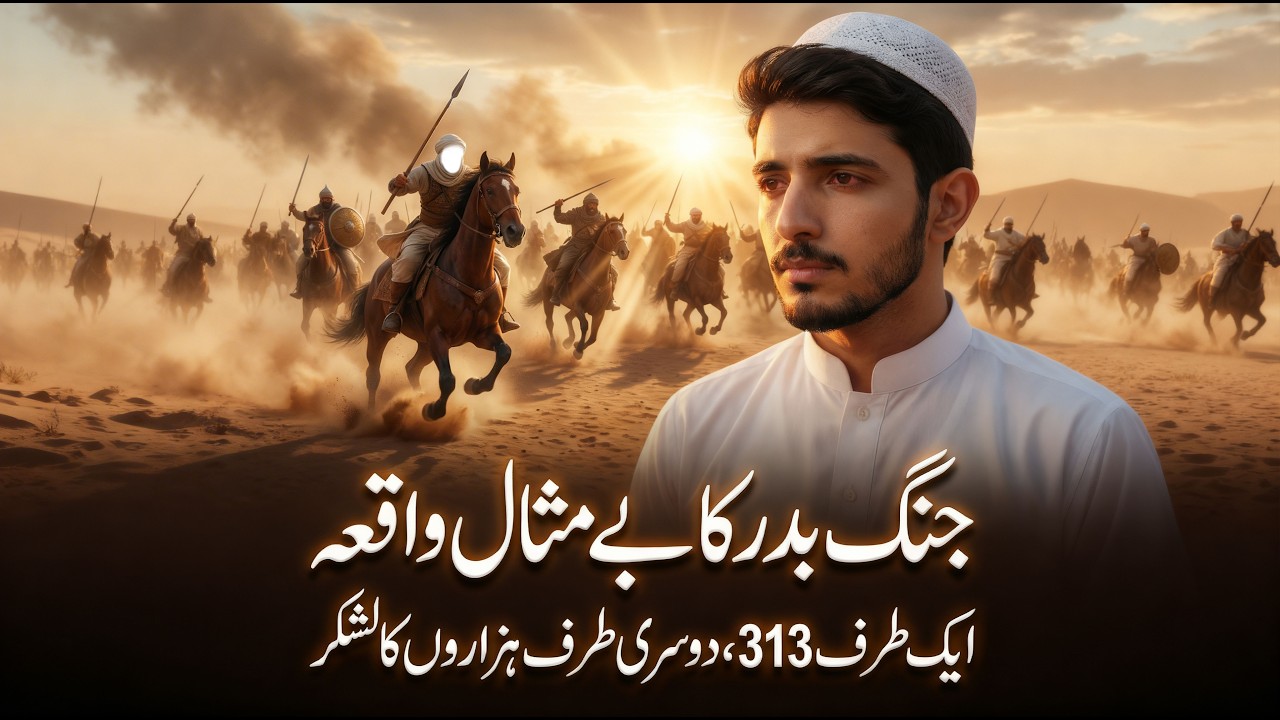 Jang e Badr ka Be-Misaal Waqia | 313 vs 1000+ Lashkar | Imaan ki Taqat