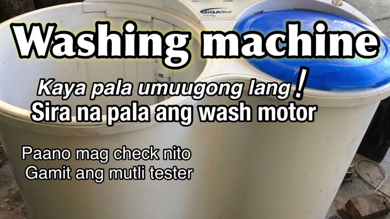 Washing machine not spinning