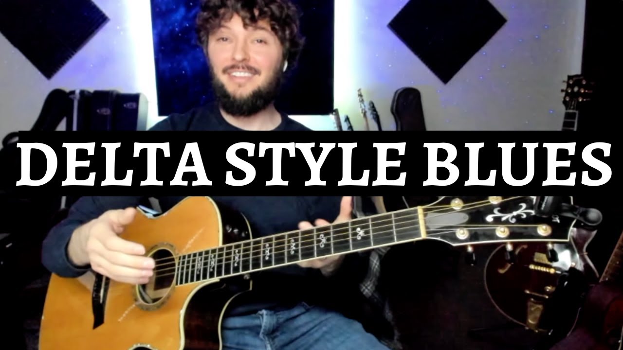 How to play Delta Style Blues (guitar lesson)