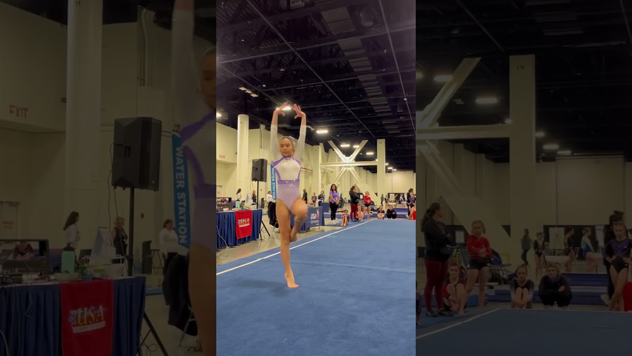 Xcel gold florida floor state champion with a ✨HUGE 9.8✨