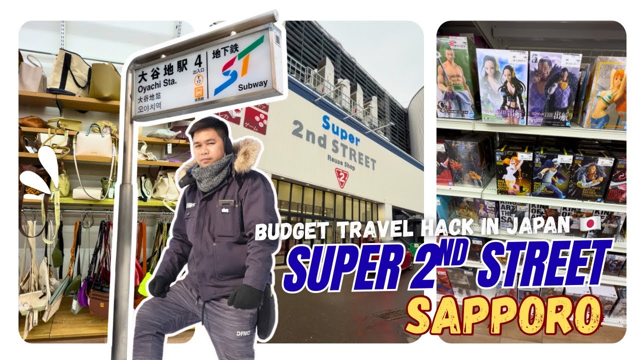 Super 2nd Street Sapporo Japan Full Walkthrough | Anime Figures, Designer Bags & Crazy Cheap Finds