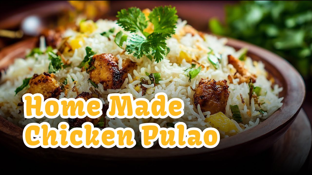 How to prepare a tasty Chicken Pulav | Chicken Biryani | Mouni's Biryani | Tasty Foods|ChickenSpices
