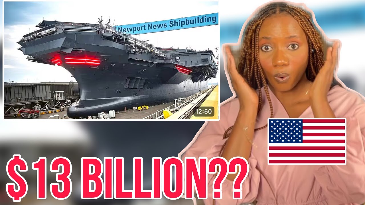 BRITS React to US Rolling Out Feared $13Billion  Supercarrier to dominate the PACIFIC