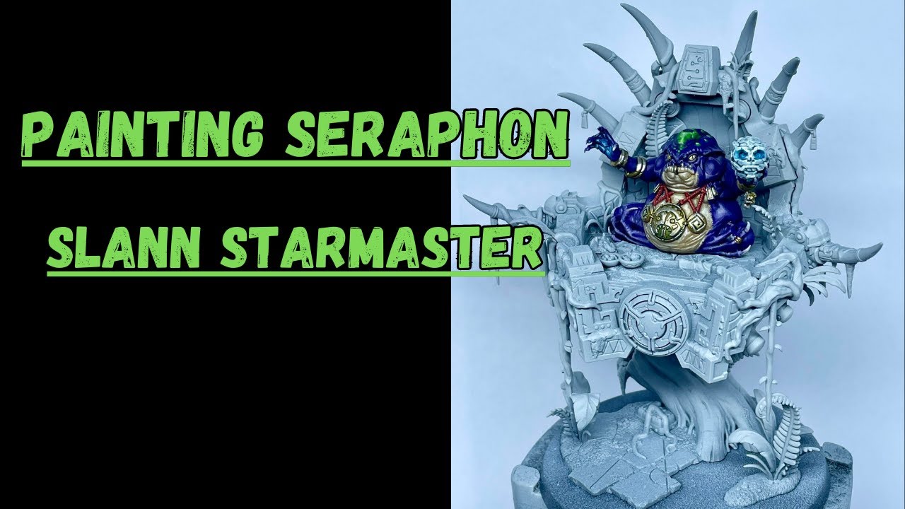 painting SERAPHON | SLANN STARMASTER | Part One | Warhammer Age of Sigmar