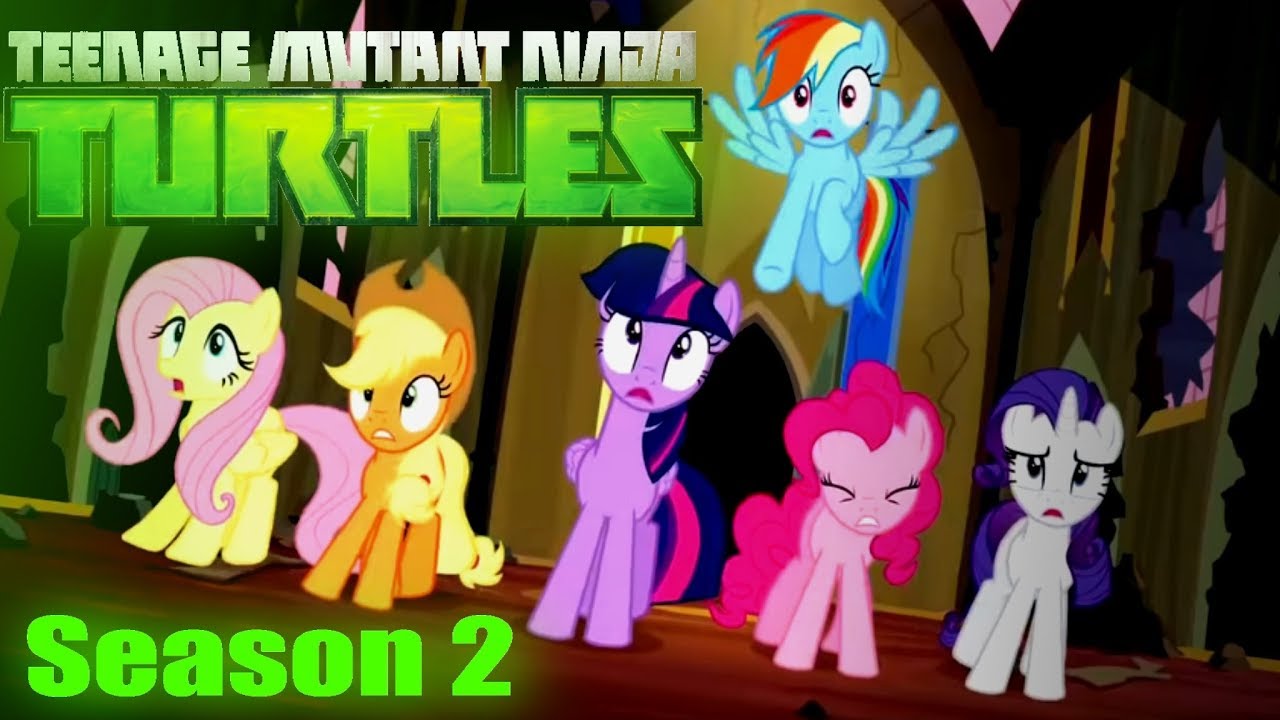 MLP PMV - Teenage Mutant Ninja Turtles 2012 Season 2 Trailer