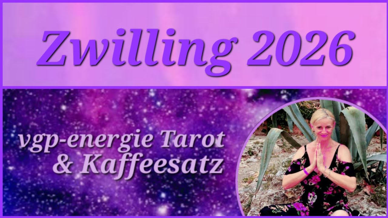 Zwilling♊️ 2026 Jahresenergie🔮Blick in jeden Monat 🧚‍♀️vgp-energie Tarot Skat Lenormand ☕️Kaffeesatz