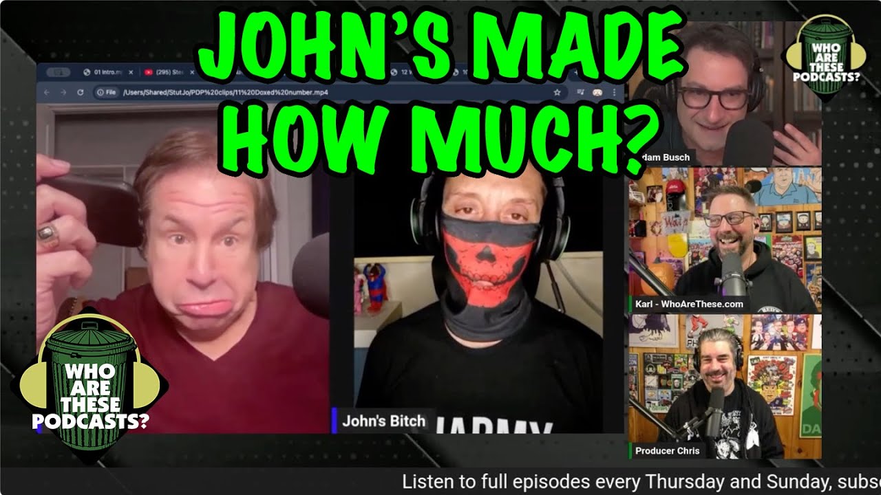 Drunk Stuttering John Reveals His Salary!