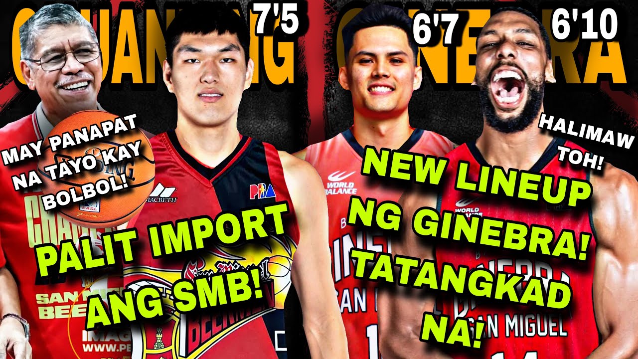 BREAKING: 6’7 BALLUNGAY WELCOME TO GINS + 6’10 JAHLIL OKAFOR NEW IMPORT! | 7’5 LIU CHUANXING TO SMB!