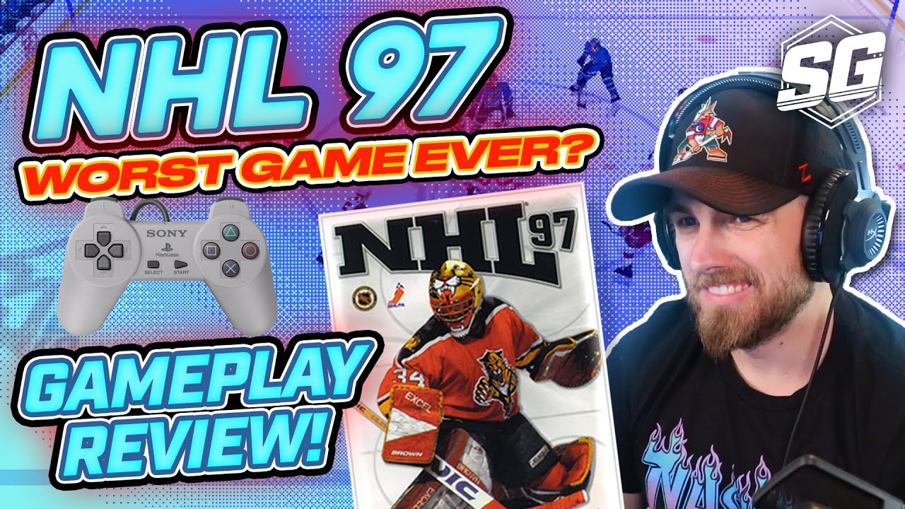 ОБЗОР ИГРОВОГО ПРОЦЕССА EA SPORTS NHL 97!