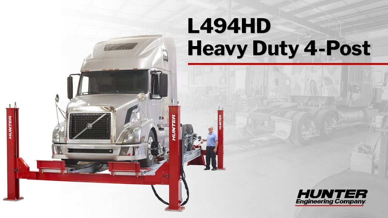 L494HD - Heavy Duty 4-Post Lift Rack