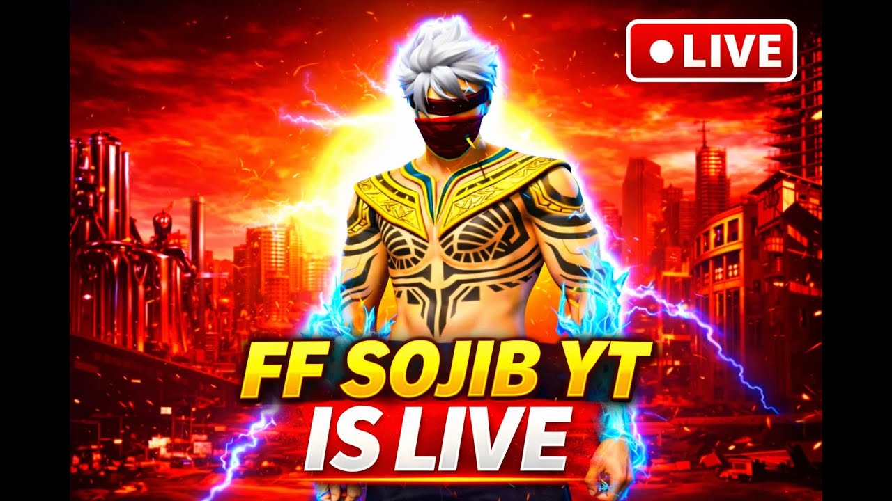 🚀🔥 GRANDMASTER PUSH LIVE 🏆#FFSOJIBYT.2  #freefire #freefireshortslive