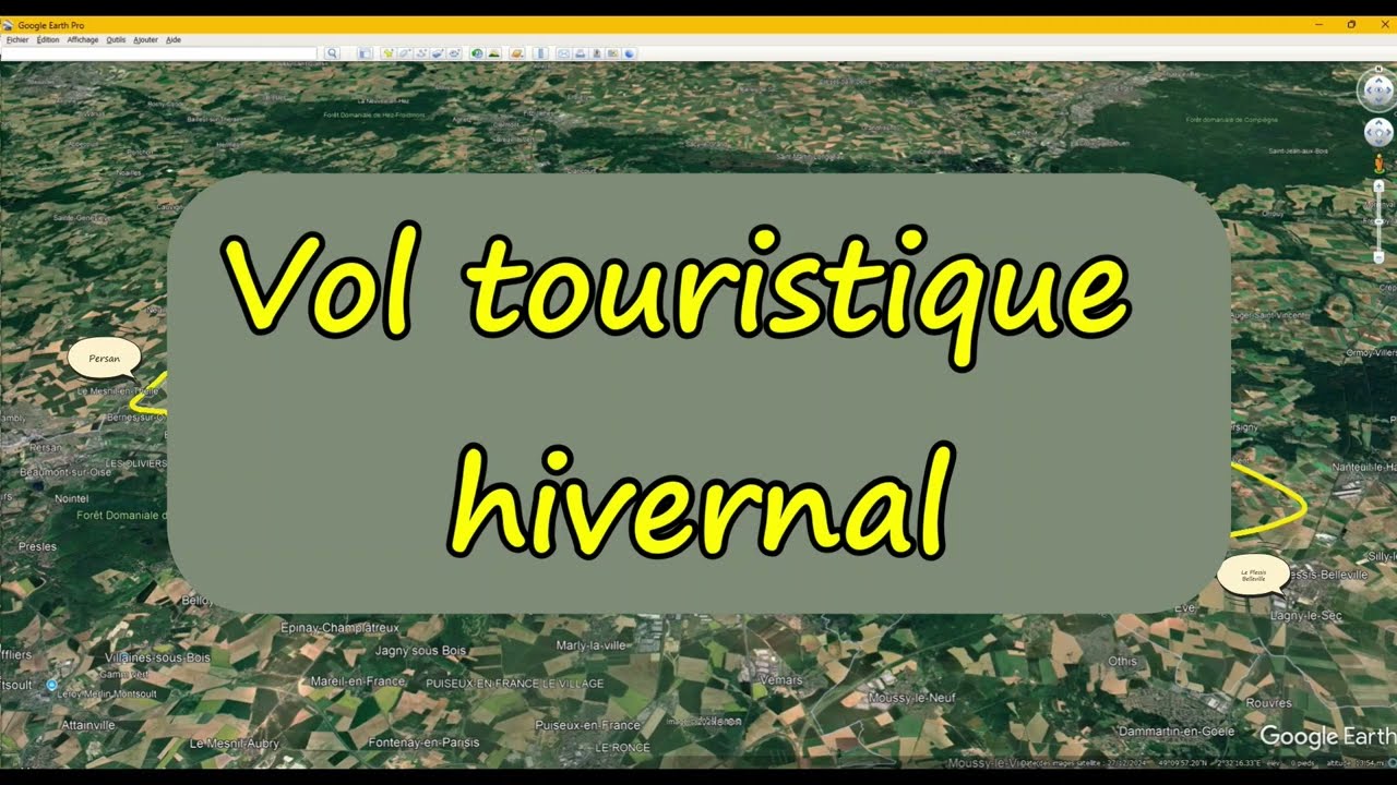 VOL TOURISTIQUE HIVERNAL
