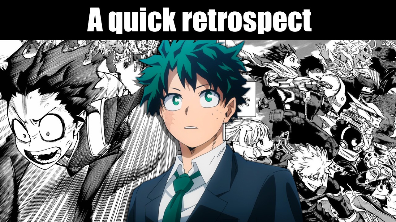 My Hero Academia in Retrospect (it was a bumpy ride)